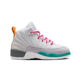 Air Jordan 12 Retro "White Vapor Green" Pre-School