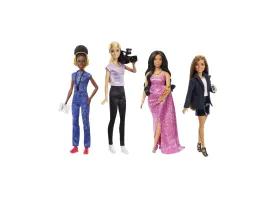 Barbie Careers Women in Film Set of 4 Dolls with Removable Looks and Accessories