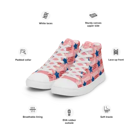 CARAUANA Hip Hop canvas shoes pink USA