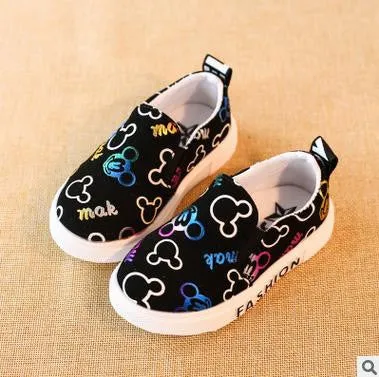 Children's Canvas Shoes New Spring Autumn Toddler Kids Fashion Boys & Girls Brand Sneakers Size 21-30 Chaussure Enfant 448