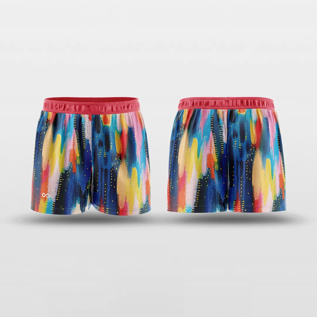 Colorful Black - Customized Reversible Training Shorts