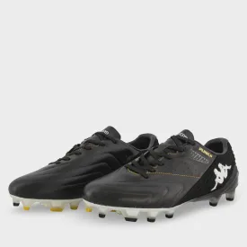 Kappa Player Pro FG Boots- Black/White/Gold