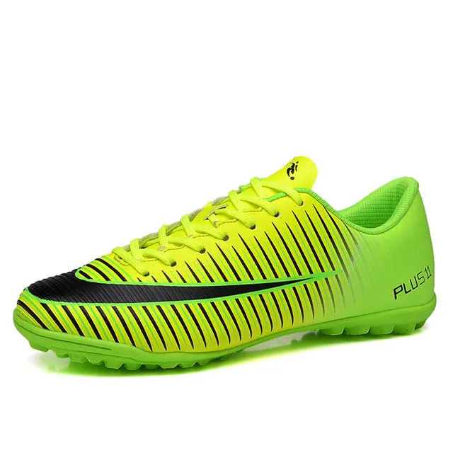 Men Indoor Soccer Shoes Hard Court Trainer Sport Sneakers futsal  chaussure de foot