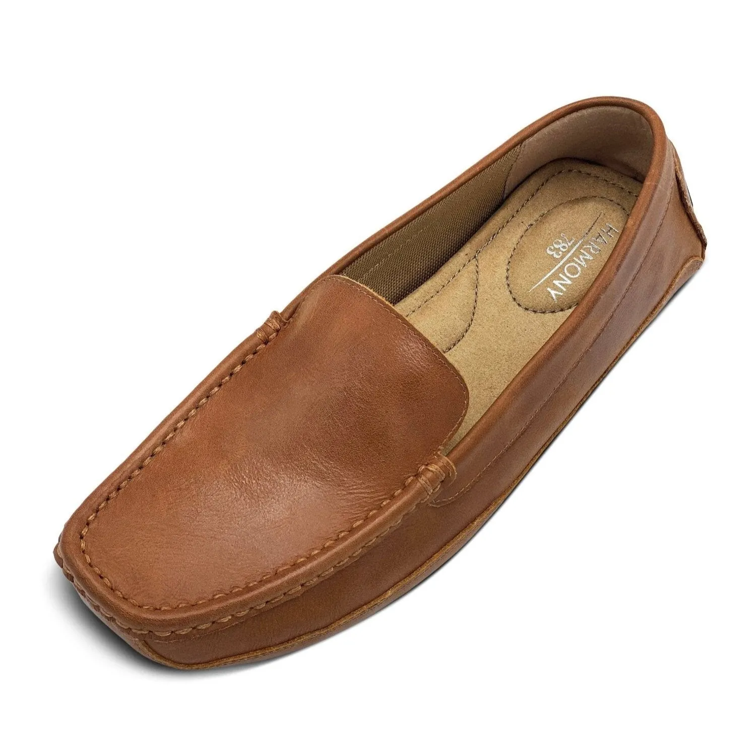 Men's Grounding Driver • Brown Leather