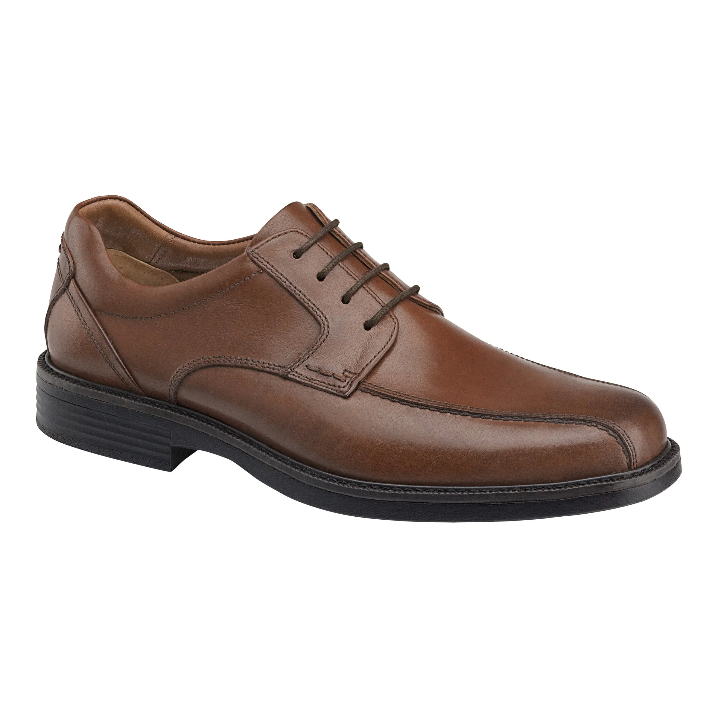 Men's Johnston & Murphy XC4 Stanton Run-Off Color: Tan Waterproof Full Grain