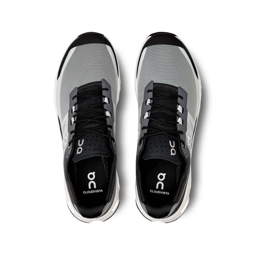 Men's On-Running Cloudvista Color: Black | White