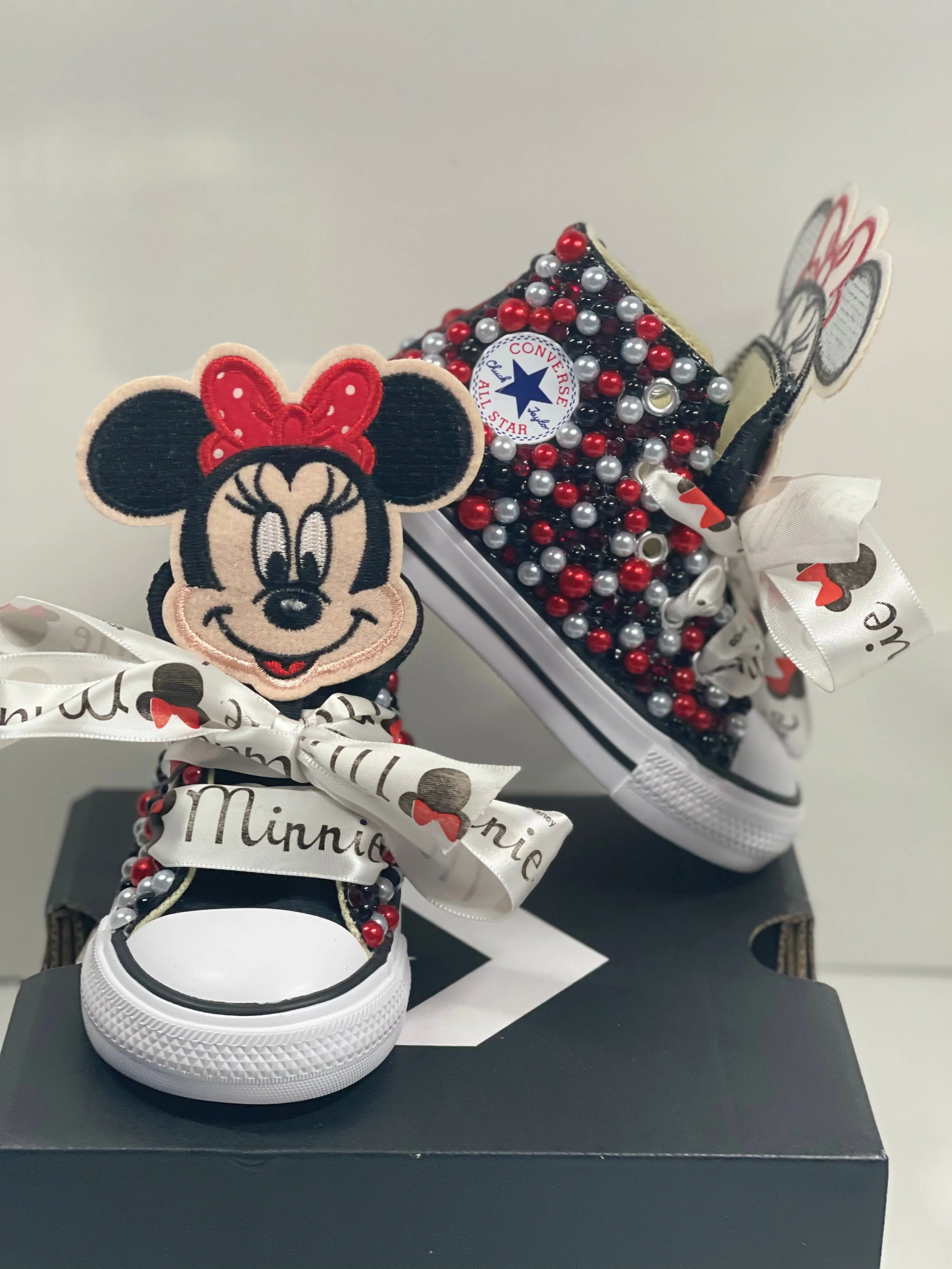 Minnie Mouse Converse Shoes