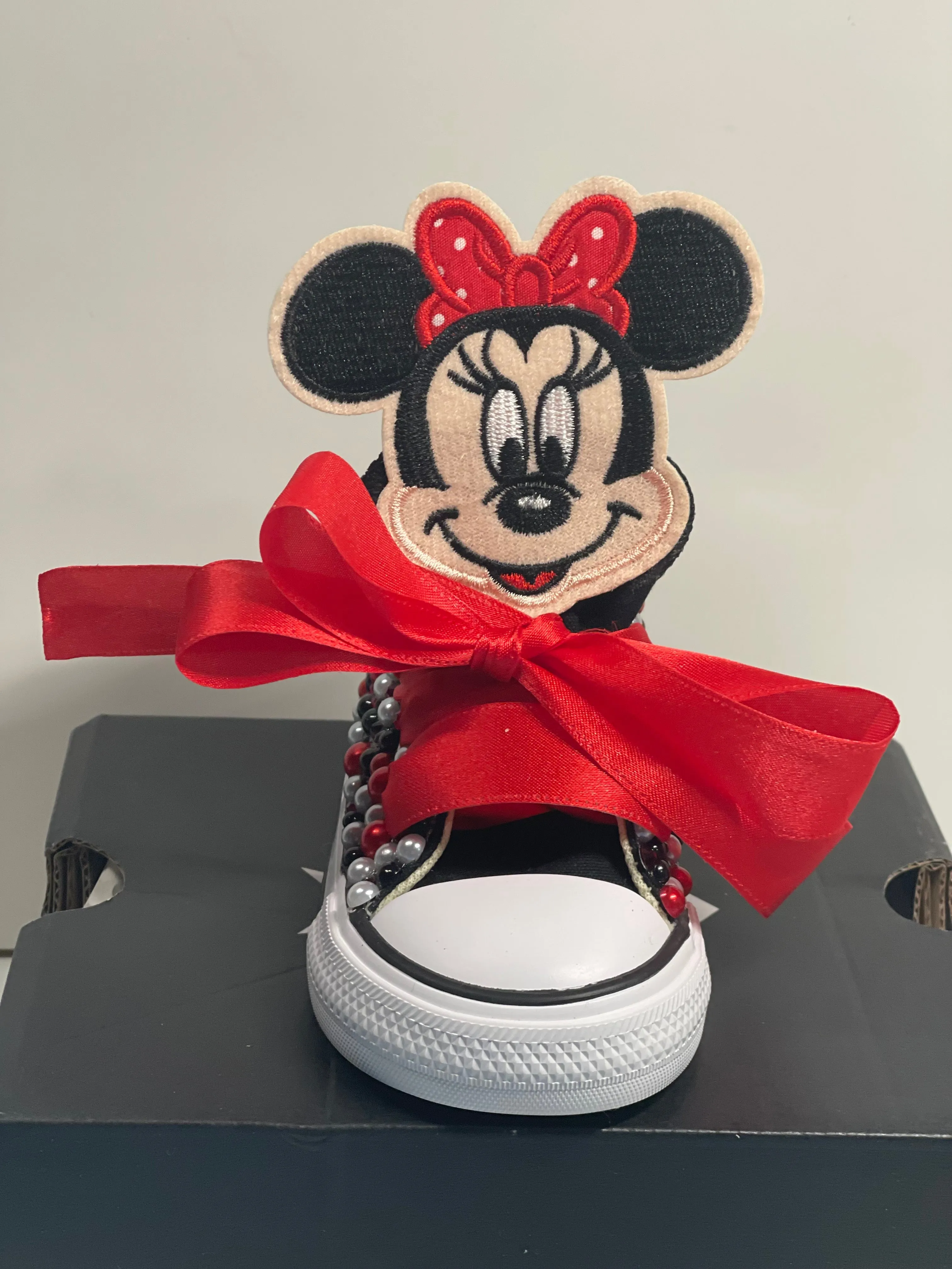 Minnie Mouse Converse Shoes