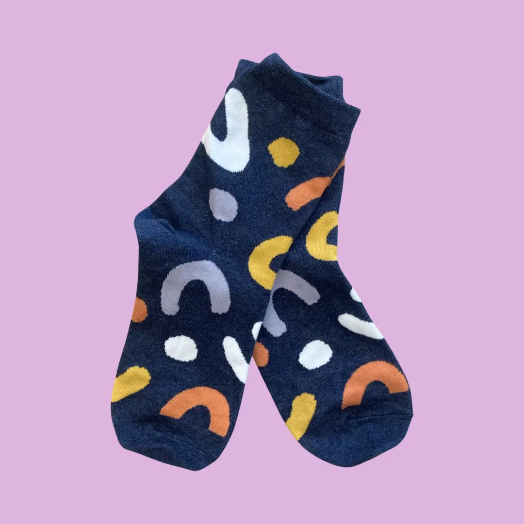 Olga de Polga Abstract Socks