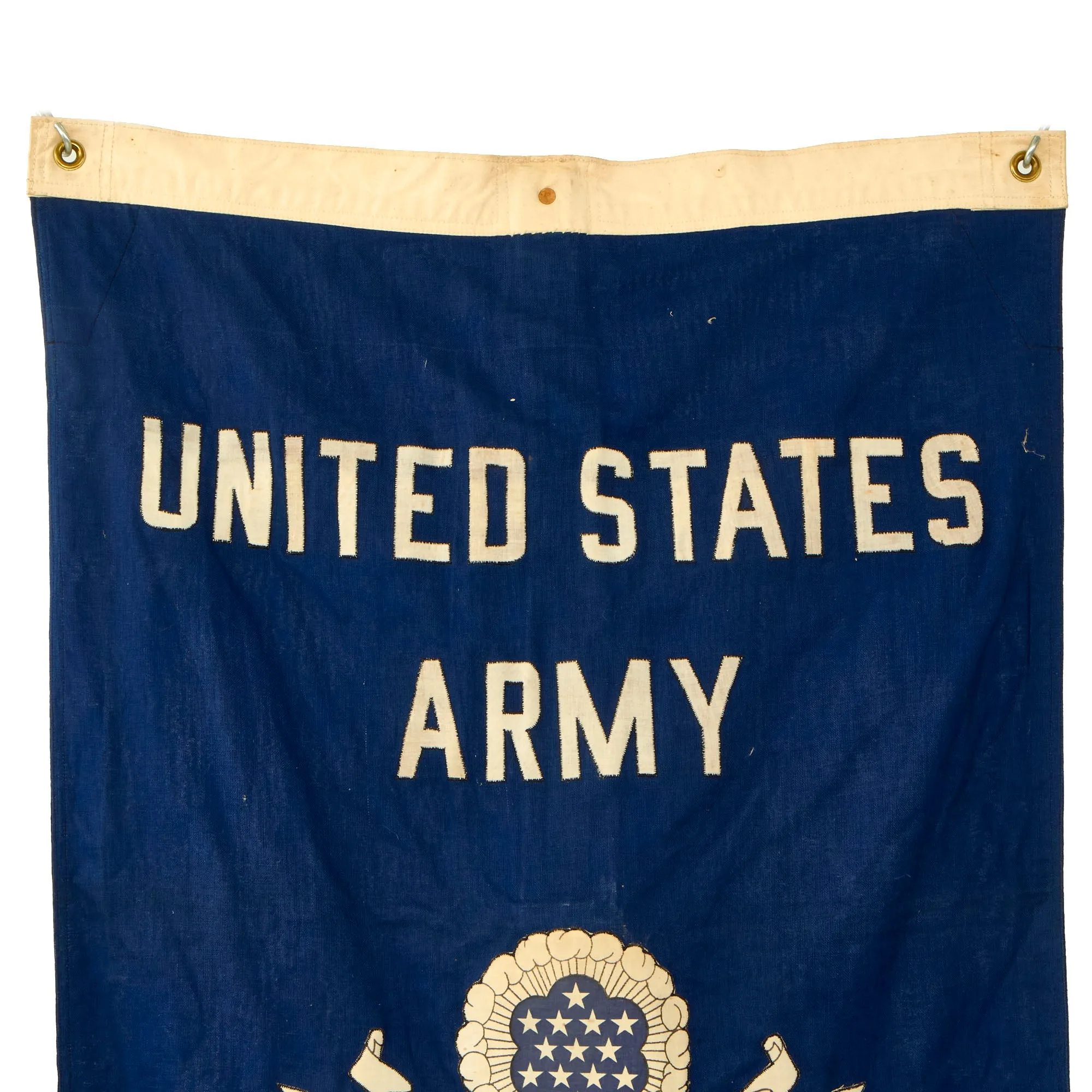 Original U.S. WWII Era US Army Recruiting Service Recruitment Banner - 27” x 56”