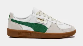 Palermo Leather Mens Lifestyle Shoes (White/Green)