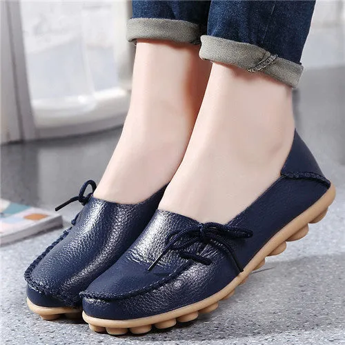 Plus size women shoes fashion soft women flats slip on Spring Autumn women casual shoes Comfort loafers zapatos mujer SDT179