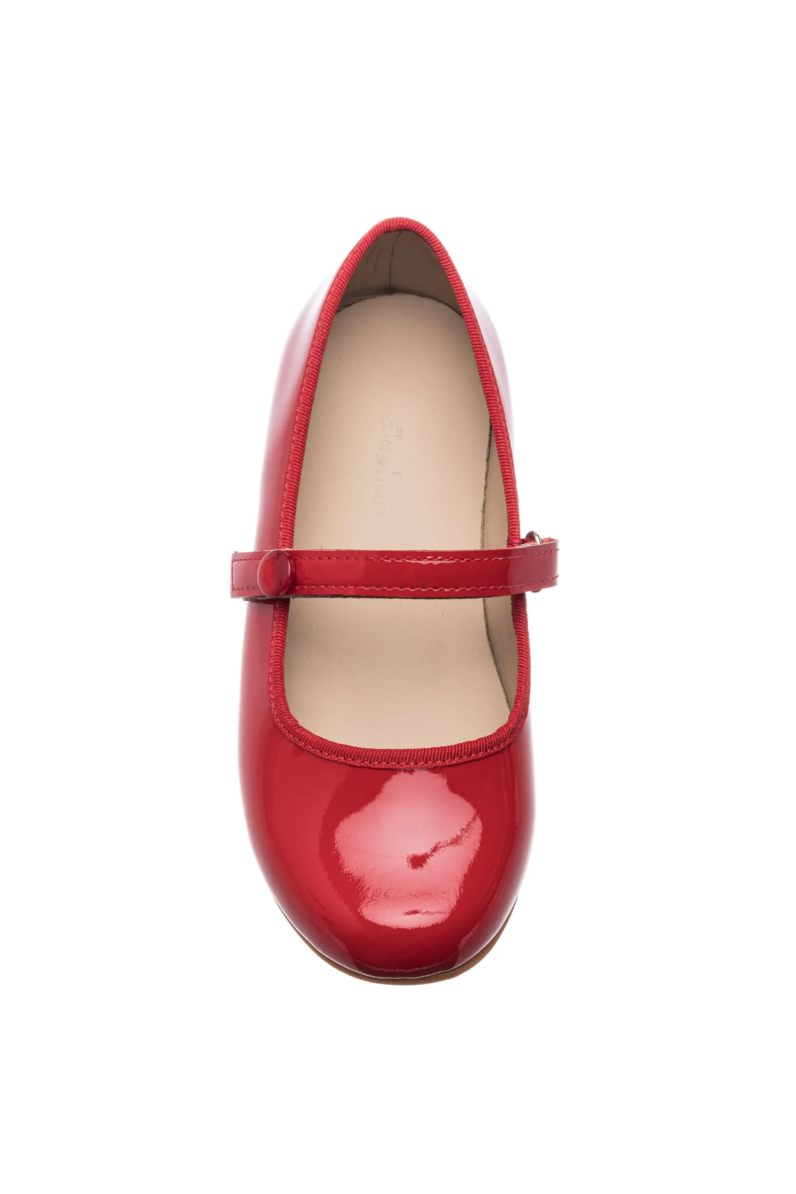 Princess Flat Patent Red