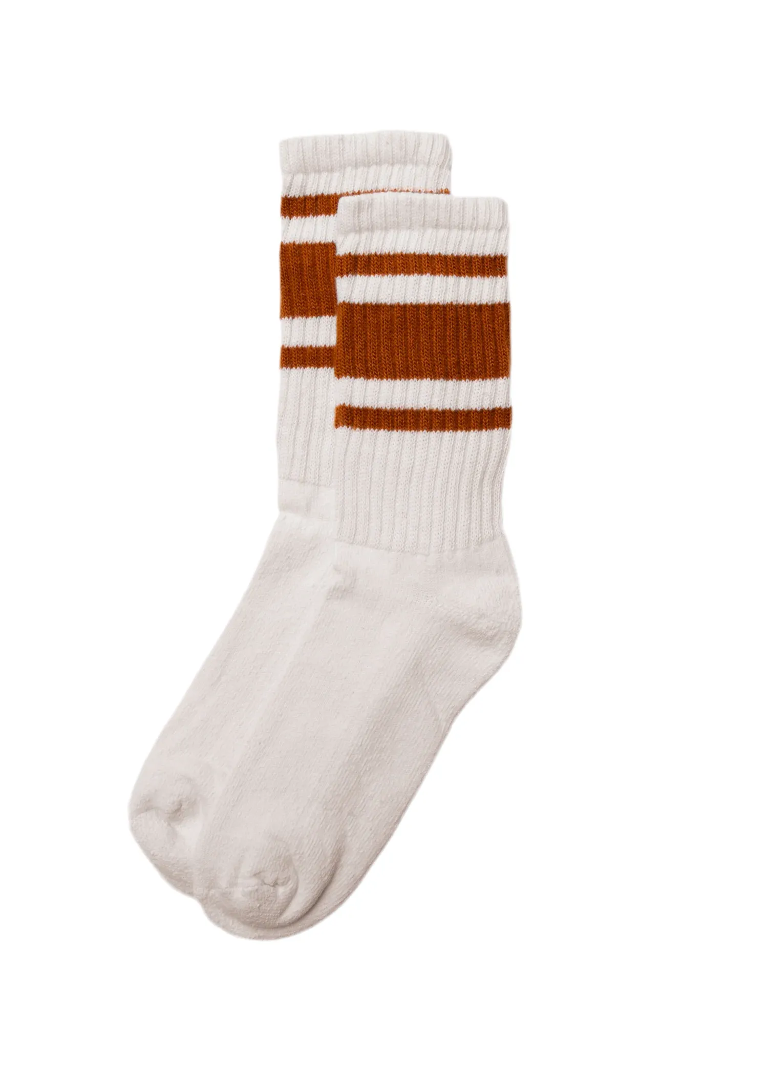 Retro Stripe Crew Socks