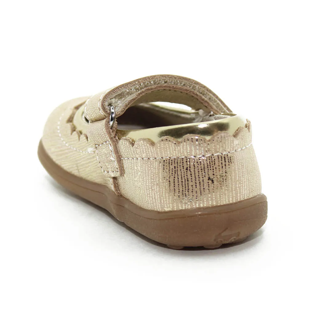 See Kai Run Jane II Dressy Shoes Gold Infants Walkers Toddlers Kids Girl- Kids Shoes