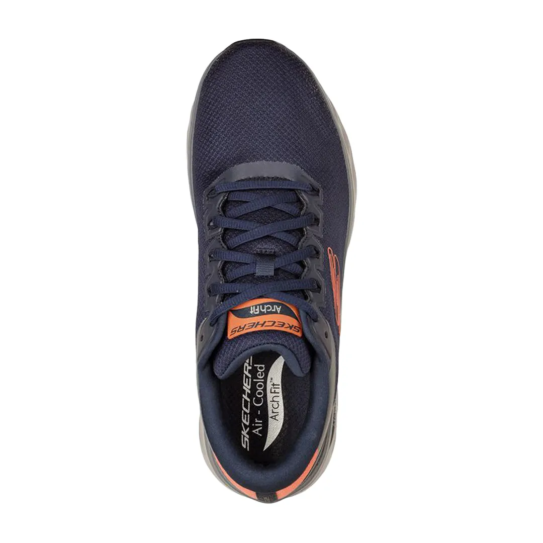 Skechers Arch Fit Glide-Step Men's Shoes - Navy Orange 232321-NVOR