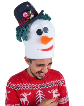 Snowman Head Hat