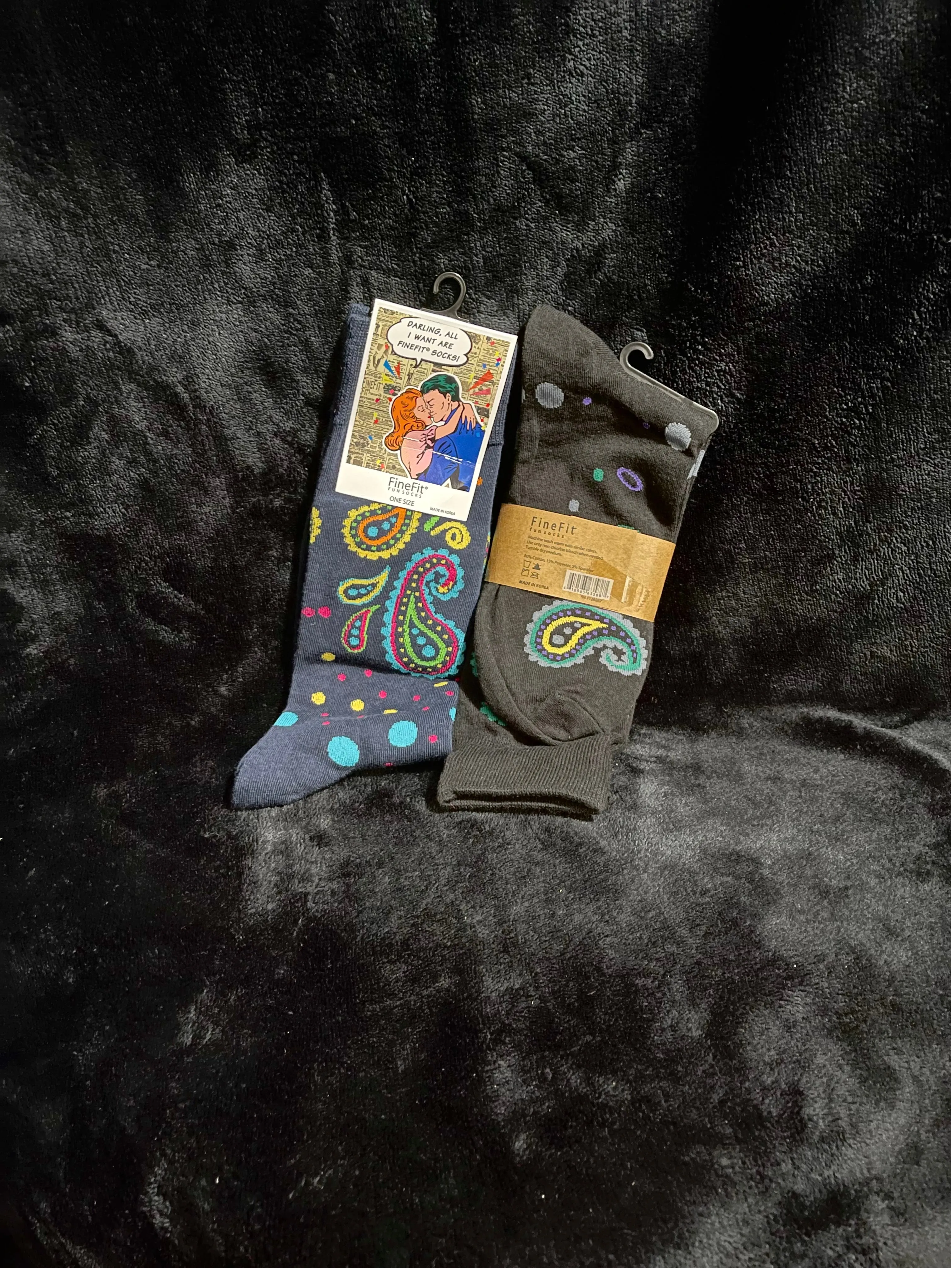 Stylish Dress Socks (Blue)