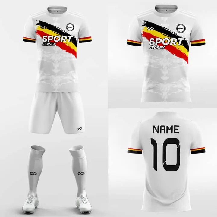 Three Colours - Custom Soccer Jerseys Kit Sublimated Design