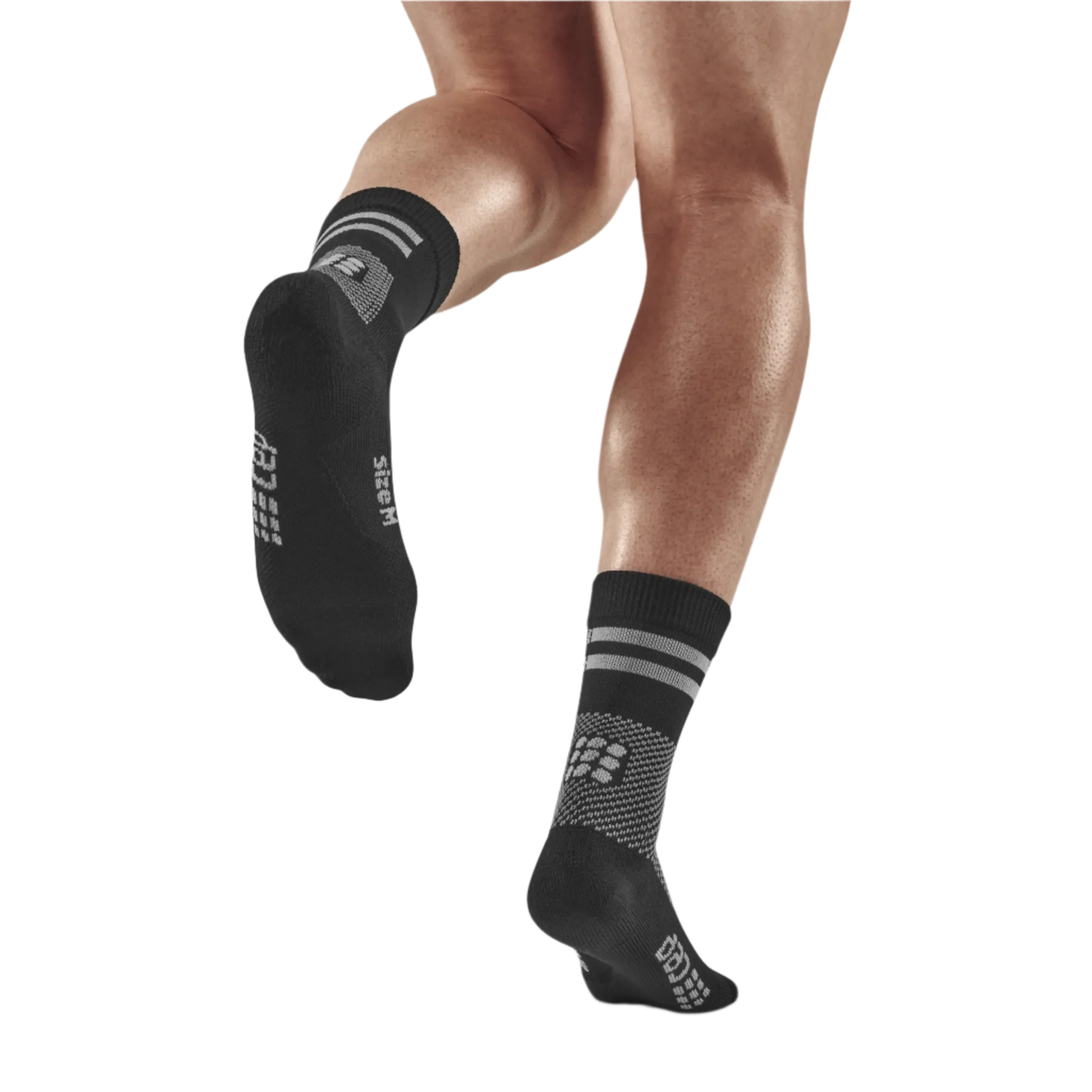 Training Mid Cut Compression Socks, Men