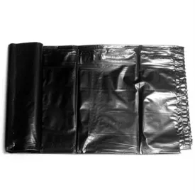 Trinity Black Low Density Poly Can Liners(38 x 58, Black)