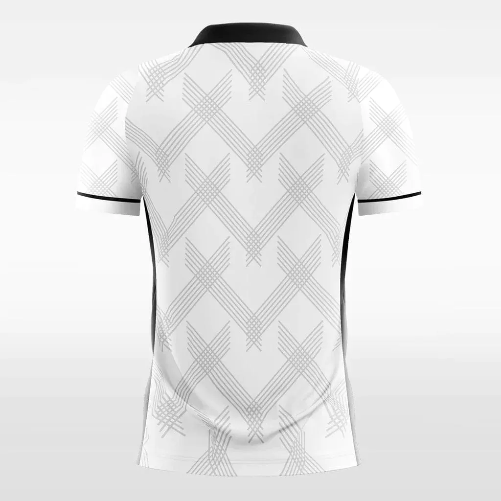 Vintage Check White - Women Custom Soccer Jerseys Design