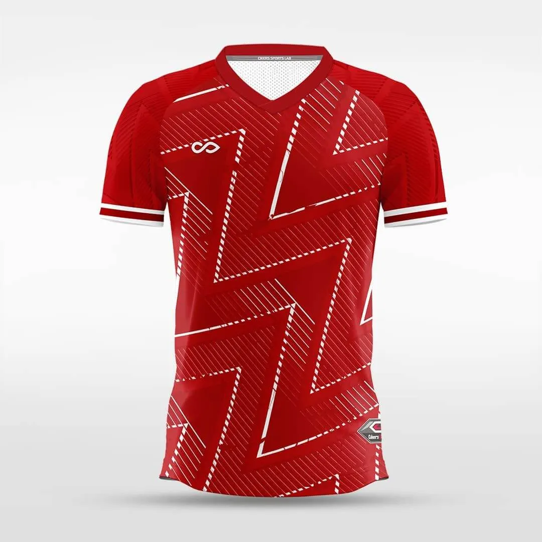 Wild Storm - Custom Soccer Jersey for Men Sublimation