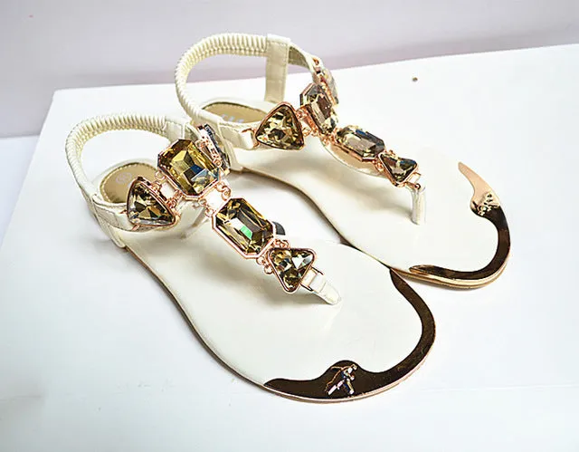 Woman Sandals 2017 hot fashion Rhinestone women shoes ladies shoes