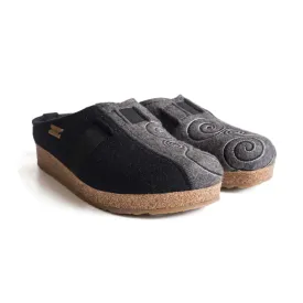 Women's Haflinger Magic Color: Black Grey