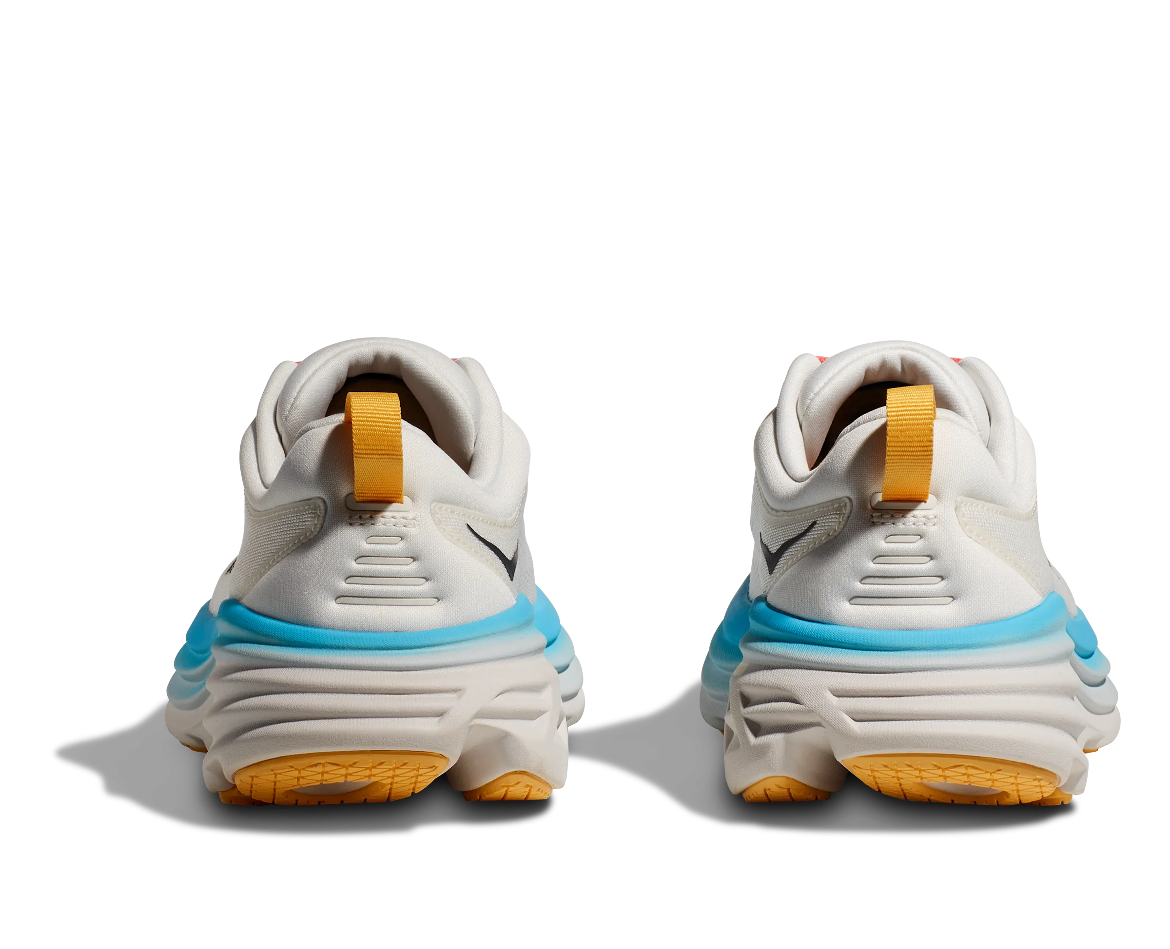 Women's Hoka Bondi 8 Color: Blanc/ Swim Day