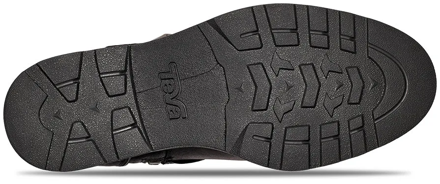 Women's Teva Rowena Buckle Color: Black / Metallic Silver