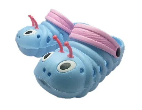 ZIKA 2017 New Children's Slippers Summer Cute Caterpillar Garden Shoes Lovely Cartoon Baby Boys Girls Slipper EVA Child  Sandals