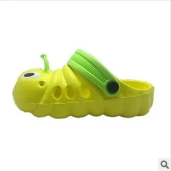 ZIKA 2017 New Children's Slippers Summer Cute Caterpillar Garden Shoes Lovely Cartoon Baby Boys Girls Slipper EVA Child  Sandals